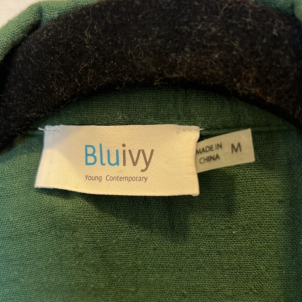Blue Ivy super long button downn - Picture 3 of 4